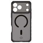 ITSKINS Hybrid_R Vapor Compatible with MagSafe Case for iPhone 17 Pro Max - Smoke-Compatible with MagSafe chargers and accessories