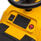 Aosom 3-in-1 Kids Ride-On Excavator with Music - Yellow-Colour: Yellow, Black 