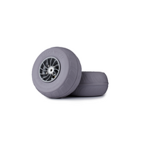 RovR Beach Wheel Kit with Ceramic Bearings for RollR Cooler-Kit comes with two RollR Beach Wheels, two axle nuts, and a Beach Wheel axle