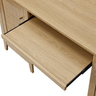 Modway Soma 63" Office Desk - Oak-8