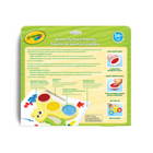 Crayola Butterfly Paint Palette-The semi-solid nature of these Crayola paints and the lidded paint pots ensure a fun painting experience with minimal mess