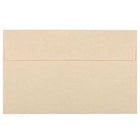 JAM Paper A10 Parchment Invitation Envelopes - 6" x 9.5" - Brown Recycled - 50 Pack -Colour: Brown, Envelopes feature a marbled parchment finish for an elegant touch