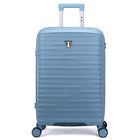 TUCCI Lussore 28" Hardside Check-in Luggage - Blue-Designed in Italy – Premium Italian craftsmanship and style. Crafted with a premium polypropylene hardshell that’s flexible, lightweight, and built to last