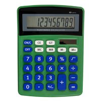 Pep Rally Calculator - Purple-Desktop calculator with easy-view 10-digit angled LCD display