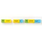Educational Insights Word Building Dominoes-Dominoes are in bright colours and preprinted with root words, prefixes, and suffixes