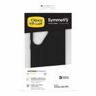 OtterBox Symmetry Cactus Leather Cell Phone Case for Galaxy S26 Ultra - Black-Felt backing inside the case for an added touch of elegance