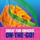 Ziploc Snack Bags, 100 Pack (SCJ70066)-Make snacks last with Ziploc brand Snack Bags