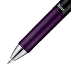 Pentel EnerGel Dark Colours Retractable Gel Roller - 0.7mm - Metal Tip - Bordeaux-Black Ink - 10 Pack-Sleek & stylish barrel design with metal accents for a professional look