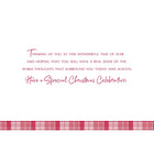 Mill Brook Studio Christmas Greeting Cards/Envelopes - 5-3/8" x 7-3/4" - Thinking Of You - 18 Pack-Printed on premium uncoated paper