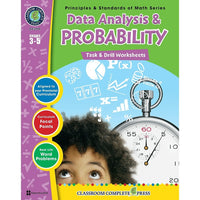 eBook: Data Analysis & Probability - Task & Drill Sheets (PDF version - 1-User Download) - ISBN 978-1-55319-543-6 - Grade 3 - 5-You will receive two emails: one confirming your entire order, and one with a "Download Software" buttonYou can download immediately or return to your email to download later