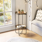 Zuo Bronson Accent Table - Bronze-Maximum Weight Capacity: 175