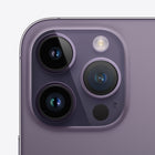 Apple iPhone 14 Pro Max 6.7" Super Retina XDR - 128 GB - Deep Purple - Bell and Virgin Plus-Cinematic mode now in 4K Dolby Vision up to 30 fps