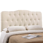 Modway Annabel Upholstered Fabric King Headboard - Ivory-6
