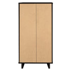 Manhattan Comfort Granville 23.62" Modern Tall Narrow Dresser - Black-30 Day Limited Manufacturer's Warranty