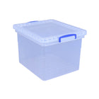 Really Useful Box Storage Box - 31L - Clear-Boxes are perfect for hanging files