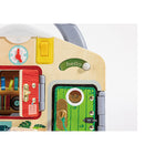 Hape Lock & Learn Playboard-Fine Motor Skill Development: The play board aids in the development of fine motor skills as the locks require precise finger movements for unlocking, promoting dexterity in young hands