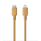 Native Union Belt XL USB-C to Lightning 3m Cable - Kraft-Pair with a PD-enabled charger for up to 50% iPhone charge in under 30 minutes