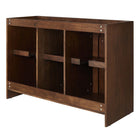 Modway Appia 48" Bathroom Vanity Cabinet - Walnut-Adjustable Shelves