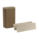 Georgia-Pacific Pacific Blue Basic Recycled Multifold Paper Towels - Natural - 16 Pack-Sustainable paper towel made with 100% recovered fiber, including a minimum of 50% post-consumer content using a chlorine-free process