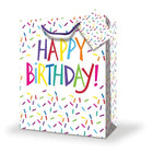 Millbrook Studios Birthday Gift Bags - Medium - 12 Pack (47522)-9" x 4" x 7"