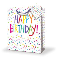 Millbrook Studios Birthday Gift Bags - Medium - 12 Pack (47522)-9" x 4" x 7"