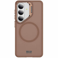 Blu Element Chromatic Kick with Magnets Cell Phone Case for Galaxy S26 - Brown-Drop tested 300 times from 8 feet