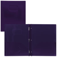 Staples Poly Report Cover - Purple-Letter size