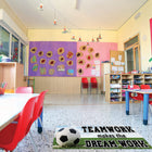 Ashley Productions The Original Fun Mat Mat Runner - 15.5" x 47" - Soccer Teamwork-Easy to Clean: The absorbent, soft surface makes spills and messes quick to clean up.
