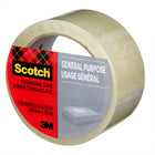 Scotch General Purpose Packaging Tape - 48 mm x 50 m - Clear-Rolls easily on the box with a clear professional finish