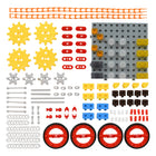Learning Advantage edxeducation My Gears - Machine Set - Set of 181-High quality: The pieces in this kit contain more raw material than some other gear products on the market. The components are durable. And the assembled models are sturdy enough for playtime.