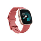 Google Fitbit Versa 4 Smart Watch - Pink Sand/Copper Rose Aluminium-Workout intensity map: Check the Fitbit app after your outdoor workouts to see your pace, distance and heart rate zones throughout your route to know where you put in the most effort and find opportunities to improve