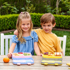 Bentgo Kids Prints 5-Compartment Lunch Box - Construction Truck-6