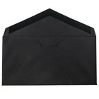 JAM Paper Monarch Envelopes, 3.88 x 7.5, Black Linen Recycled, 1000 Pack (317572B)-Size: Monarch (3 7/8" x 7-1/2")