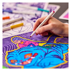 Crayola K Pop Demon Hunters Large Fuzzy Colouring Pages-6