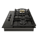 Fotile Tri-Ring Series Gas Cooktop - 30" - Black-Easy to Clean