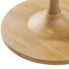 Modway Lina Round Wood Coffee Table - Oak-Assembly Required