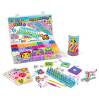 Rainbow Loom 3.0 Mega Combo Rubber Band Craft Kit-75 pony beads, 100 EZ clips, metal and bead hooks