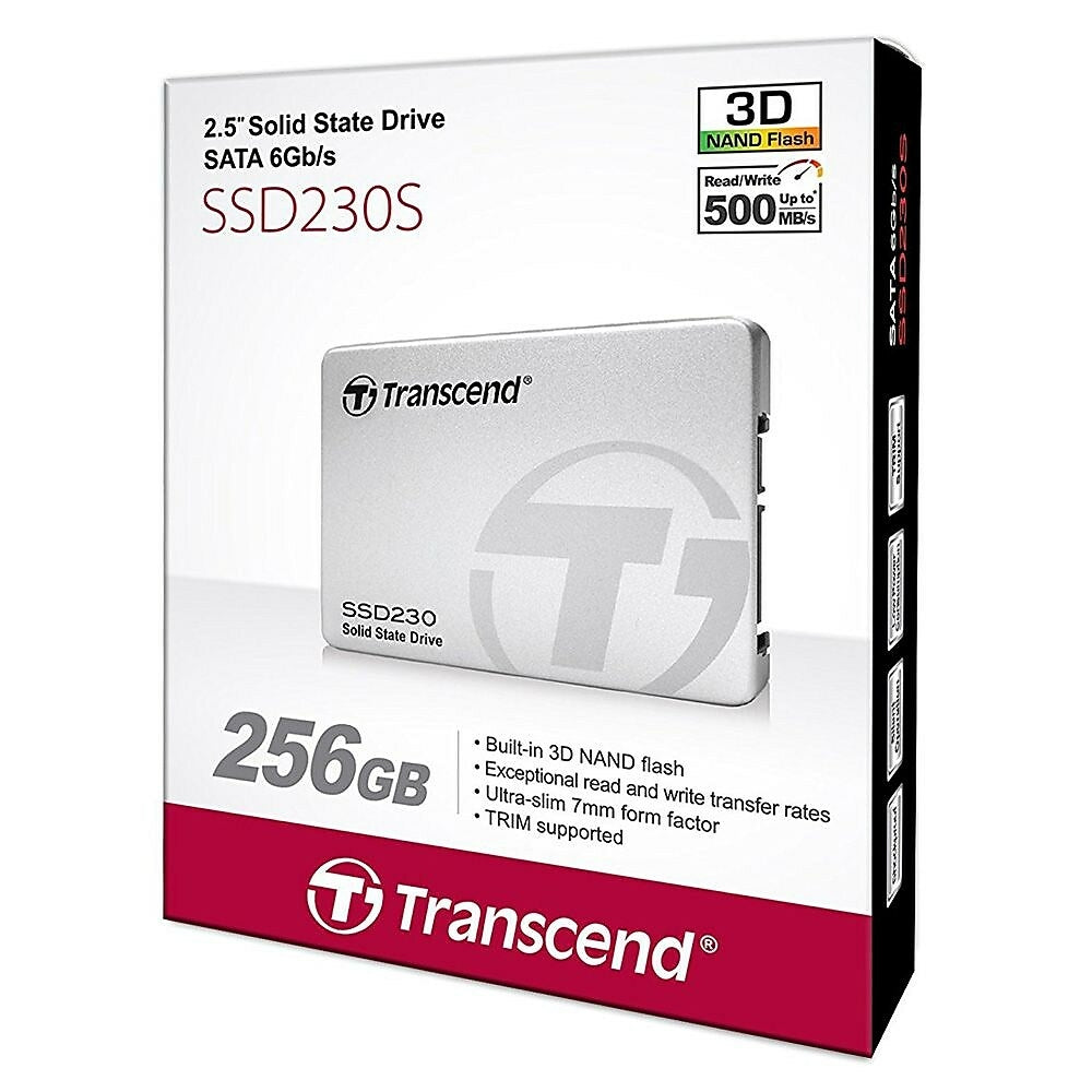Transcend SSD230 256GB Internal Solid State Drive, 2.5