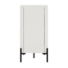 Manhattan Comfort Abbey 66.9" Modern Sideboard - Maple and Off White-Home Assembly Required. All Hardware Included