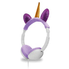 Art+Sound Plush Unicorn Wired Headphone - Purple-3.5mm (0.13 in.) audio jack