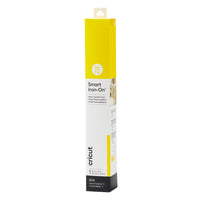 Cricut Smart Iron-On - 13" x 3' - Yellow-1 roll 13 in x 3 ft (33 cm x 0.9 m)
