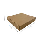 Reliabag Self Seal Corrugated Literature Mailer Boxes - 14" L x 14" W x 2" H - Kraft - 40 Pack-40pcs ships flat, save storage space