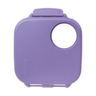 b.box Mini Lunchbox - Lilac Pop-Removable slide and glide divider allows you to adjust compartment size