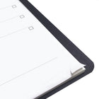 Brownline 2027 Daily Planner - 11" x 8-1/2" - Black-Tear-off corners