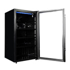 Danby 3.1 cu. ft. Free-Standing Beverage Center - Stainless Steel-Temperature range of 35.5°F - 50°F (2°C - 10°C)