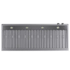 KUCHT KRH600-SS 60" 1200 CFM Under‑Cabinet Range Hood with Digital Controls - Stainless Steel-Equipped with two LED lights this seamless design pro-style range hood will give you better visibility while cooking and enhance the look of your pro-style Kucht range