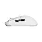 Cybeart Xeus Ultra-Light Tri-Mode Wireless Gaming Mouse - White-PixArt 3950 optical sensor with 42,000 DPI, 750 IPS, and 50G acceleration for unmatched precision and speed
