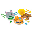Learning Resources Fine Motor Feeding Friends - Set of 39-Kids grab their fine motor tweezers, pick up a piece of their favorite food, and feed it to their new friend