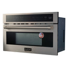 Kucht 30" 1.6 cu. ft. Built‑In Air Fryer & Convection Microwave - Stainless Steel-1.6 cu. ft. of spacious cooking capacity