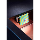 Happy Sinks Stainless Steel Magnetic Dishcloth Holder - Silver-Product size: L 17,0 cm, H 2,0 cm, W 5,7 cm